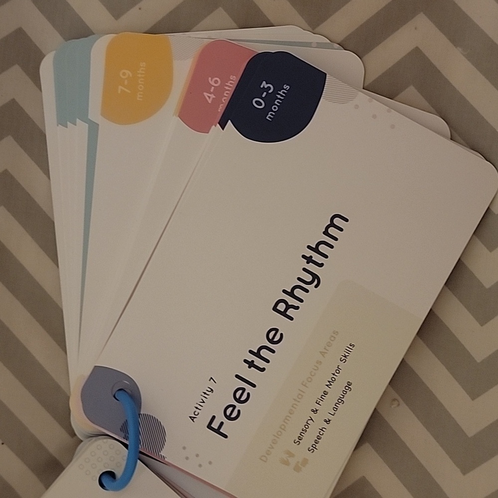 CURIOUS BABY Developmental Activity Cards - Picture 2 of 6